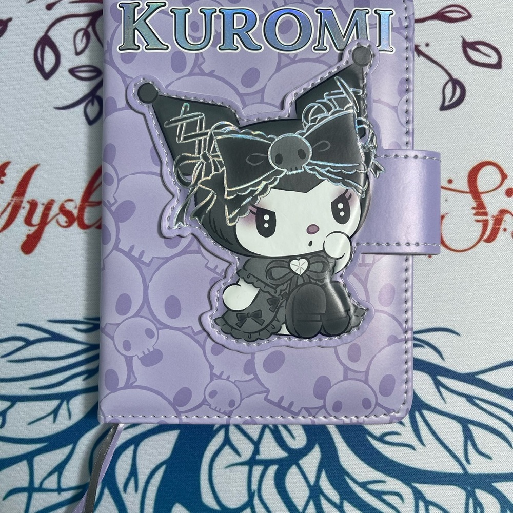 Sanrio Lolita Kuromi A6 Planner - Purple and Black